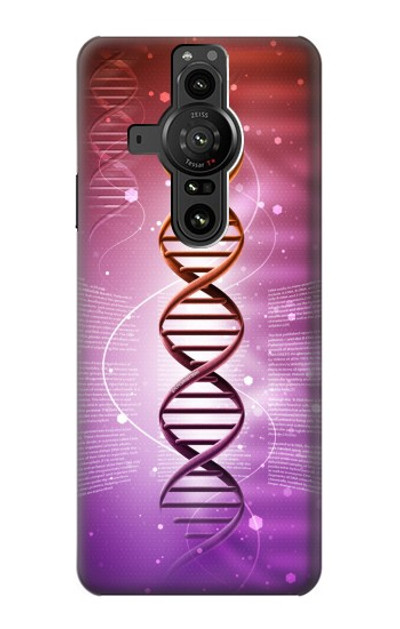 S2573 Dna Genetic Code Case Cover Custodia per Sony Xperia Pro-I S2573 Dna Genetic Code Case Cover Custodia per Sony Xperia Pro-I