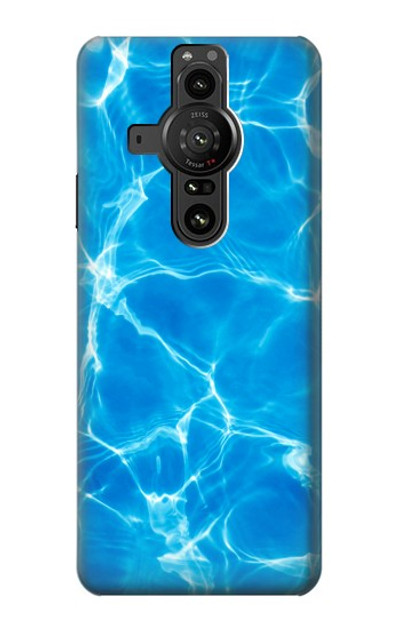 S2788 Blue Water Swimming Pool Case Cover Custodia per Sony Xperia Pro-I