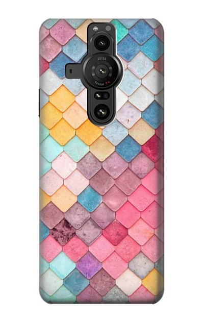 S2947 Candy Minimal Pastel Colors Case Cover Custodia per Sony Xperia Pro-I S2947 Candy Minimal Pastel Colors Case Cover Custodia per Sony Xperia Pro-I