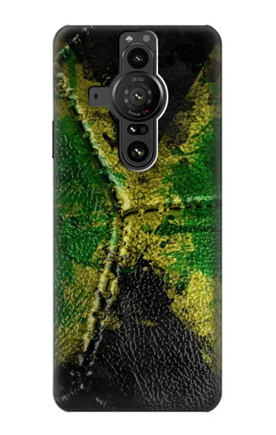 S3319 Jamaica Flag Vintage Football Graphic Case Cover Custodia per Sony Xperia Pro-I