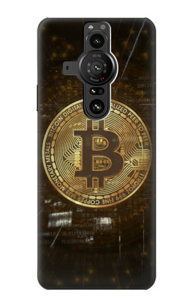 S3798 Cryptocurrency Bitcoin Case Cover Custodia per Sony Xperia Pro-I