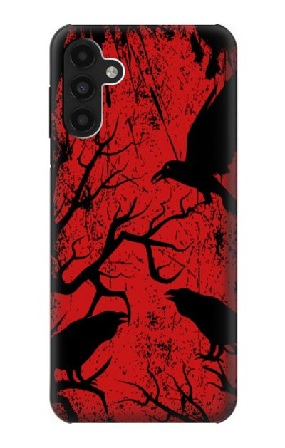 S3325 Crow Black Blood Tree Case Cover Custodia per Samsung Galaxy A13 4G