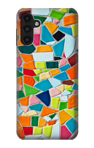 S3391 Abstract Art Mosaic Tiles Graphic Case Cover Custodia per Samsung Galaxy A13 4G
