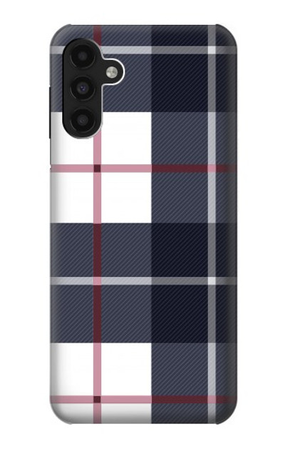 S3452 Plaid Fabric Pattern Case Cover Custodia per Samsung Galaxy A13 4G