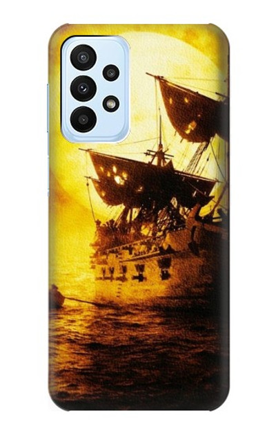 S0841 Pirates Black Pearl Case Cover Custodia per Samsung Galaxy A23