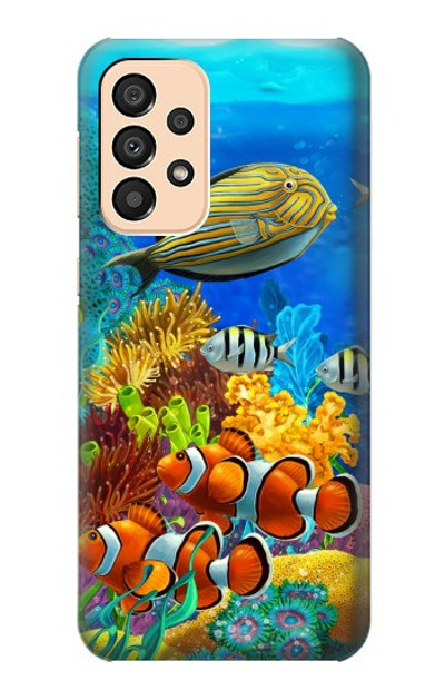 S2568 Sea Seabed Fish Corals Underwater Ocean Case Cover Custodia per Samsung Galaxy A33 5G S2568 Sea Seabed Fish Corals Underwater Ocean Case Cover Custodia per Samsung Galaxy A33 5G