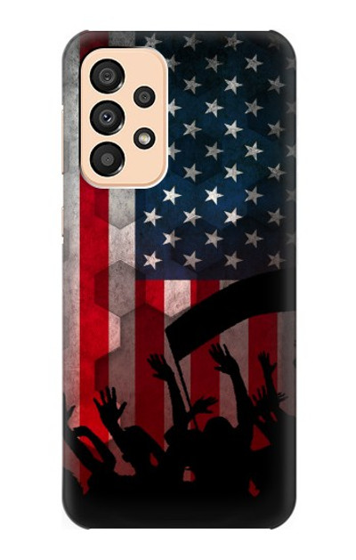 S2989 USA America Soccer Case Cover Custodia per Samsung Galaxy A33 5G