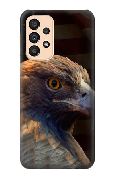 S3376 Eagle American Flag Case Cover Custodia per Samsung Galaxy A33 5G