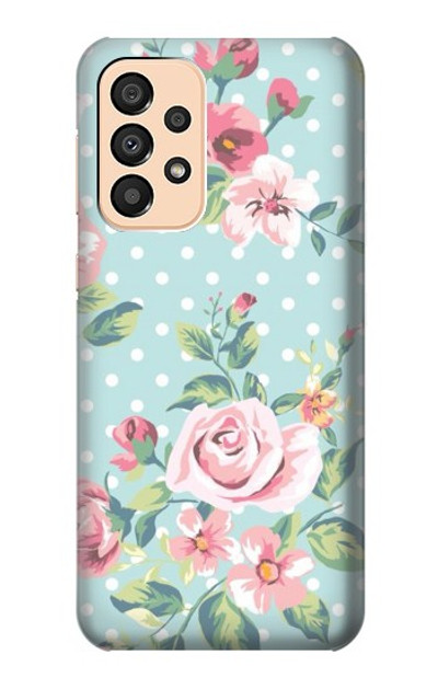 S3494 Vintage Rose Polka Dot Case Cover Custodia per Samsung Galaxy A33 5G