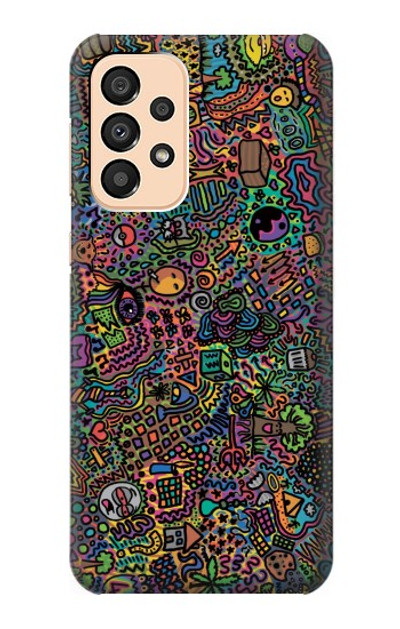 S3815 Psychedelic Art Case Cover Custodia per Samsung Galaxy A33 5G