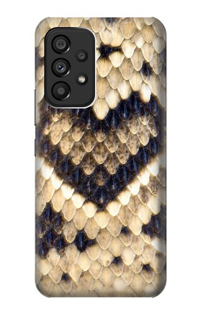 S3417 Diamond Rattle Snake Graphic Print Case Cover Custodia per Samsung Galaxy A53 5G