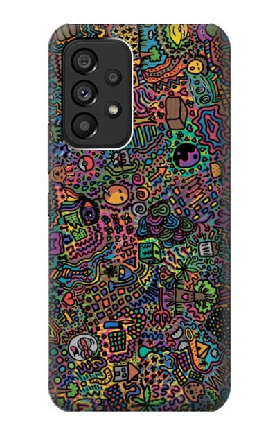 S3815 Psychedelic Art Case Cover Custodia per Samsung Galaxy A53 5G