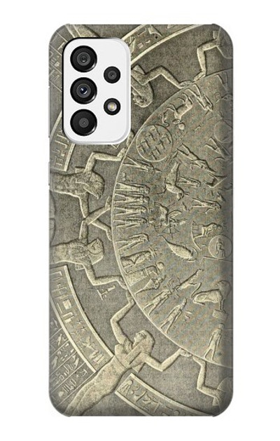 S3396 Dendera Zodiac Ancient Egypt Case Cover Custodia per Samsung Galaxy A73 5G