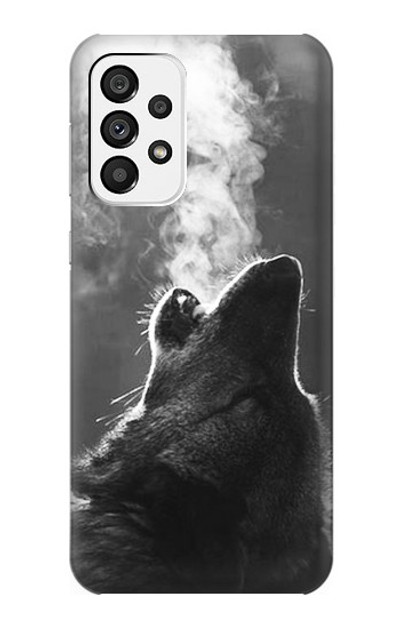 S3505 Wolf Howling Case Cover Custodia per Samsung Galaxy A73 5G