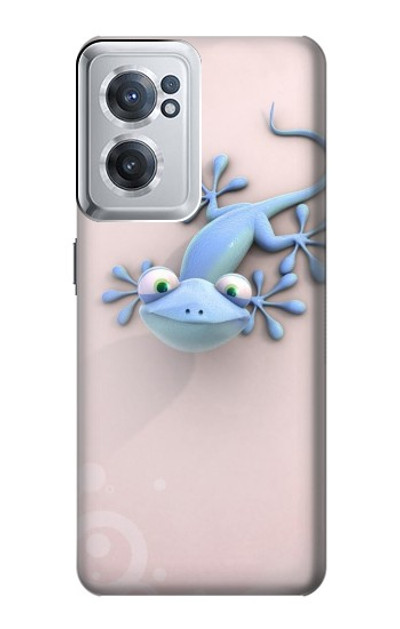 S1631 Funny Gecko Lizard Case Cover Custodia per OnePlus Nord CE 2 5G