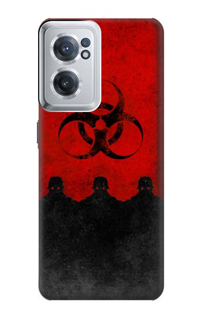 S2917 Biohazards Virus Red Alert Case Cover Custodia per OnePlus Nord CE 2 5G