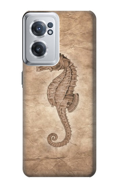 S3214 Seahorse Skeleton Fossil Case Cover Custodia per OnePlus Nord CE 2 5G