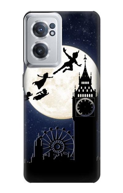 S3249 Peter Pan Fly Full Moon Night Case Cover Custodia per OnePlus Nord CE 2 5G