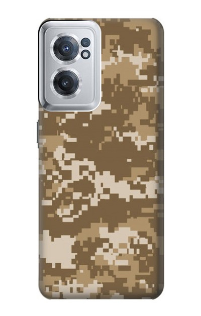 S3294 Army Desert Tan Coyote Camo Camouflage Case Cover Custodia per OnePlus Nord CE 2 5G