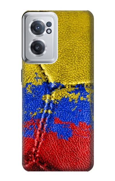 S3306 Colombia Flag Vintage Football Graphic Case Cover Custodia per OnePlus Nord CE 2 5G