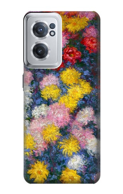 S3342 Claude Monet Chrysanthemums Case Cover Custodia per OnePlus Nord CE 2 5G