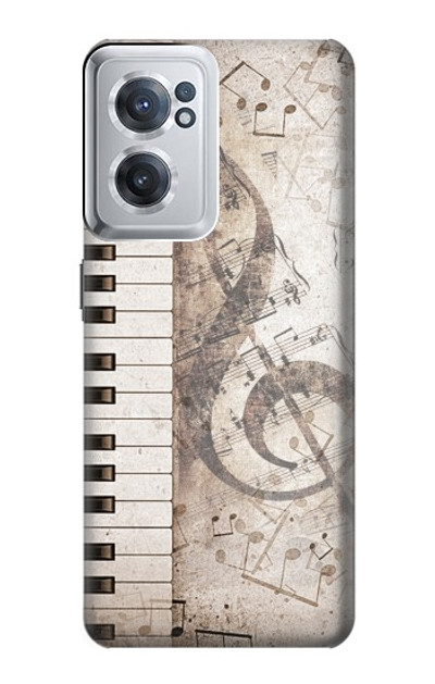 S3390 Music Note Case Cover Custodia per OnePlus Nord CE 2 5G