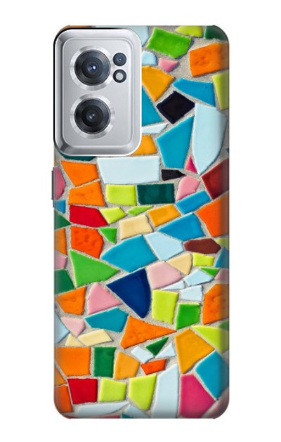 S3391 Abstract Art Mosaic Tiles Graphic Case Cover Custodia per OnePlus Nord CE 2 5G