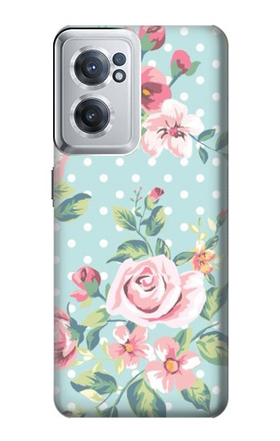 S3494 Vintage Rose Polka Dot Case Cover Custodia per OnePlus Nord CE 2 5G