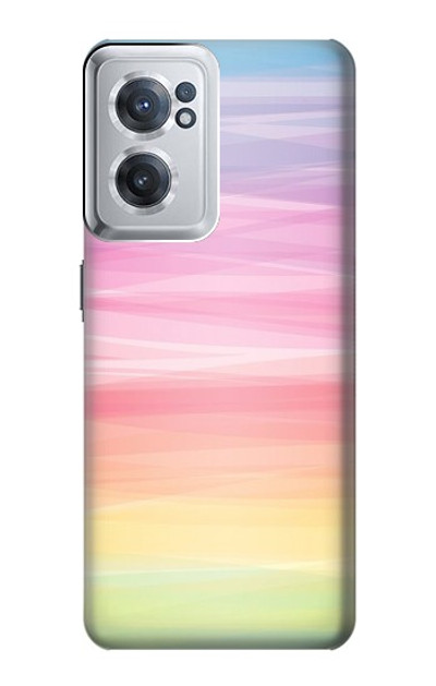 S3507 Colorful Rainbow Pastel Case Cover Custodia per OnePlus Nord CE 2 5G