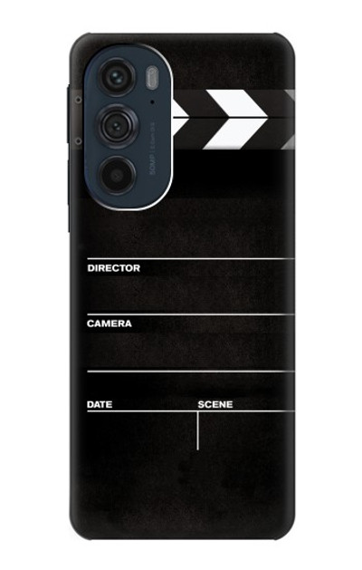 S2479 Director Clapboard Case Cover Custodia per Motorola Edge 30 Pro