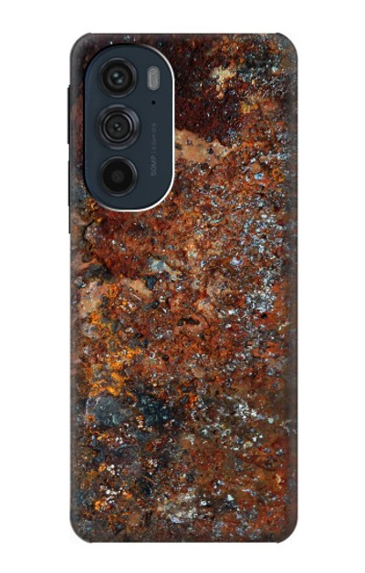 S2714 Rust Steel Texture Graphic Printed Case Cover Custodia per Motorola Edge 30 Pro