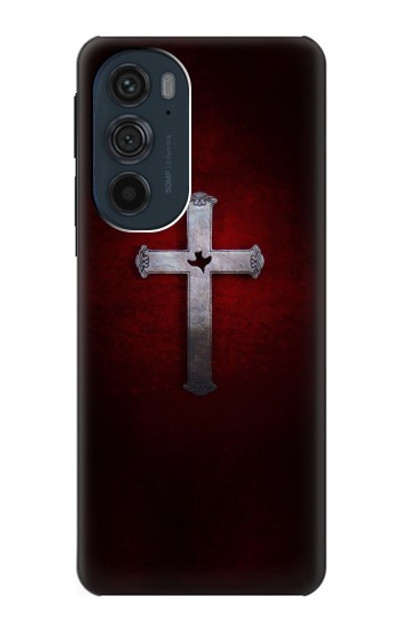 S3160 Christian Cross Case Cover Custodia per Motorola Edge 30 Pro