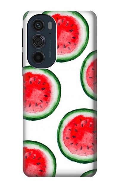 S3236 Watermelon Pattern Case Cover Custodia per Motorola Edge 30 Pro