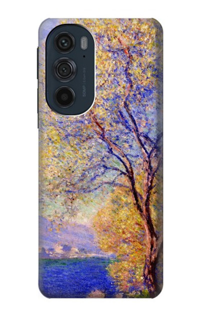 S3339 Claude Monet Antibes Seen from the Salis Gardens Case Cover Custodia per Motorola Edge 30 Pro