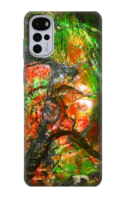 S2694 Ammonite Fossil Case Cover Custodia per Motorola Moto G22