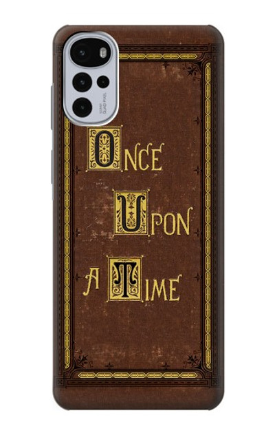 S2824 Once Upon a Time Book Cover Case Cover Custodia per Motorola Moto G22