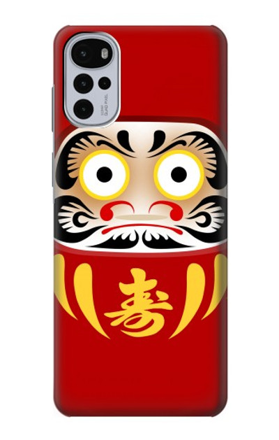 S3045 Japan Good Luck Daruma Doll Case Cover Custodia per Motorola Moto G22