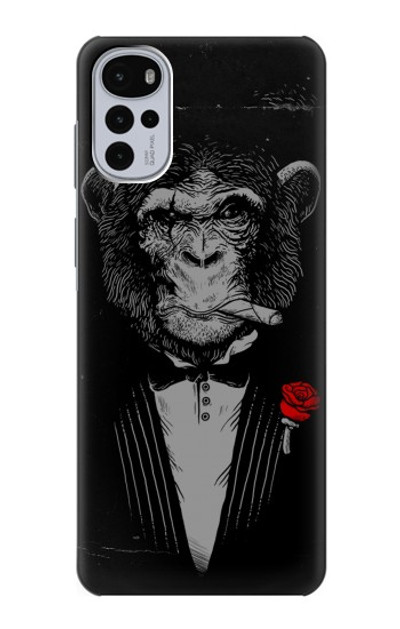 S3167 Funny Monkey God Father Case Cover Custodia per Motorola Moto G22