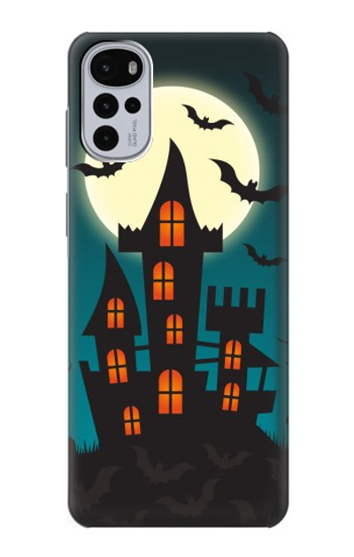 S3268 Halloween Festival Castle Case Cover Custodia per Motorola Moto G22