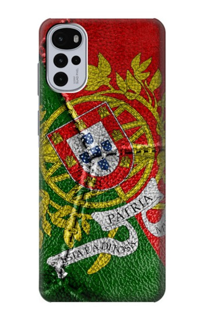 S3300 Portugal Flag Vintage Football Graphic Case Cover Custodia per Motorola Moto G22