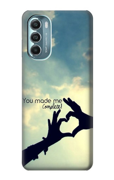 S2640 You Made Me Complete Love Case Cover Custodia per Motorola Moto G Stylus 5G (2022)