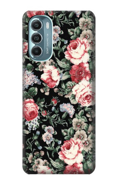 S2727 Vintage Rose Pattern Case Cover Custodia per Motorola Moto G Stylus 5G (2022)