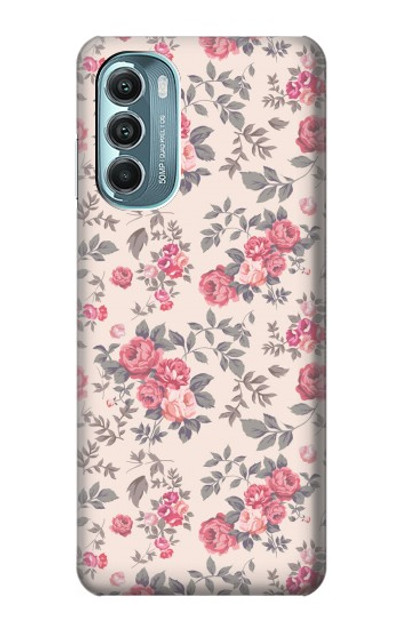 S3095 Vintage Rose Pattern Case Cover Custodia per Motorola Moto G Stylus 5G (2022)