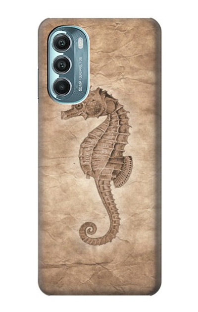 S3214 Seahorse Skeleton Fossil Case Cover Custodia per Motorola Moto G Stylus 5G (2022)