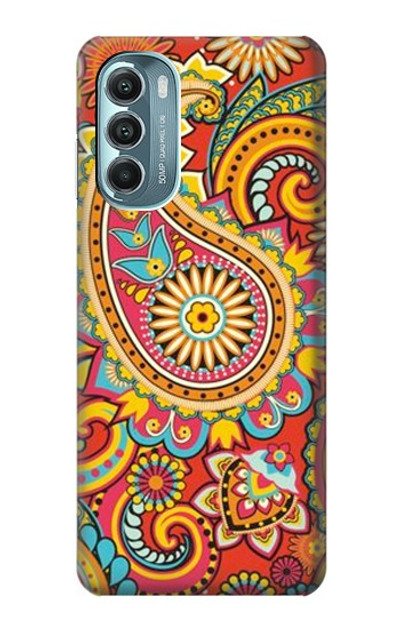 S3402 Floral Paisley Pattern Seamless Case Cover Custodia per Motorola Moto G Stylus 5G (2022)