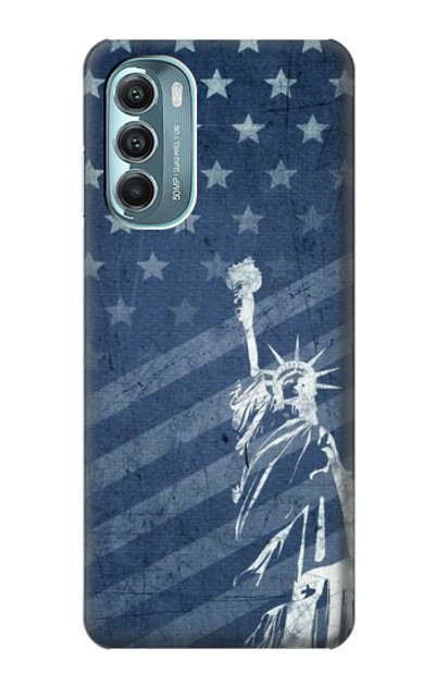 S3450 US Flag Liberty Statue Case Cover Custodia per Motorola Moto G Stylus 5G (2022)