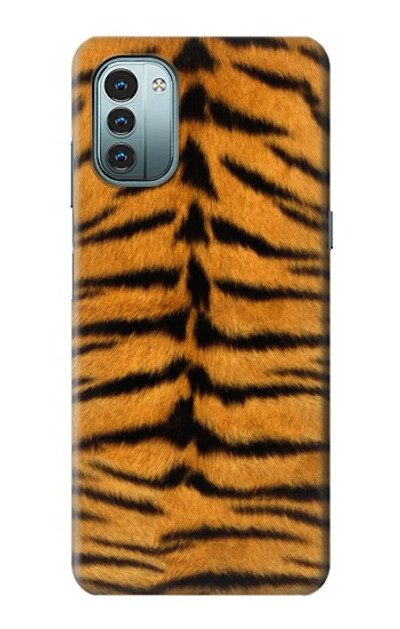 S0576 Tiger Skin Case Cover Custodia per Nokia G11, G21