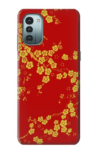 S2050 Cherry Blossoms Chinese Graphic Printed Case Cover Custodia per Nokia G11, G21