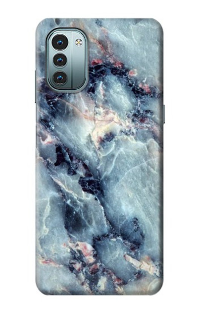 S2689 Blue Marble Texture Graphic Printed Case Cover Custodia per Nokia G11, G21