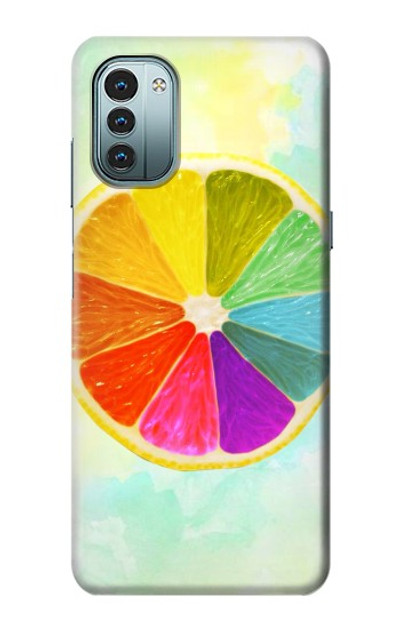 S3493 Colorful Lemon Case Cover Custodia per Nokia G11, G21